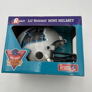 Riddell Mini NFL Football Helmet Carolina Panthers‎  New In Box